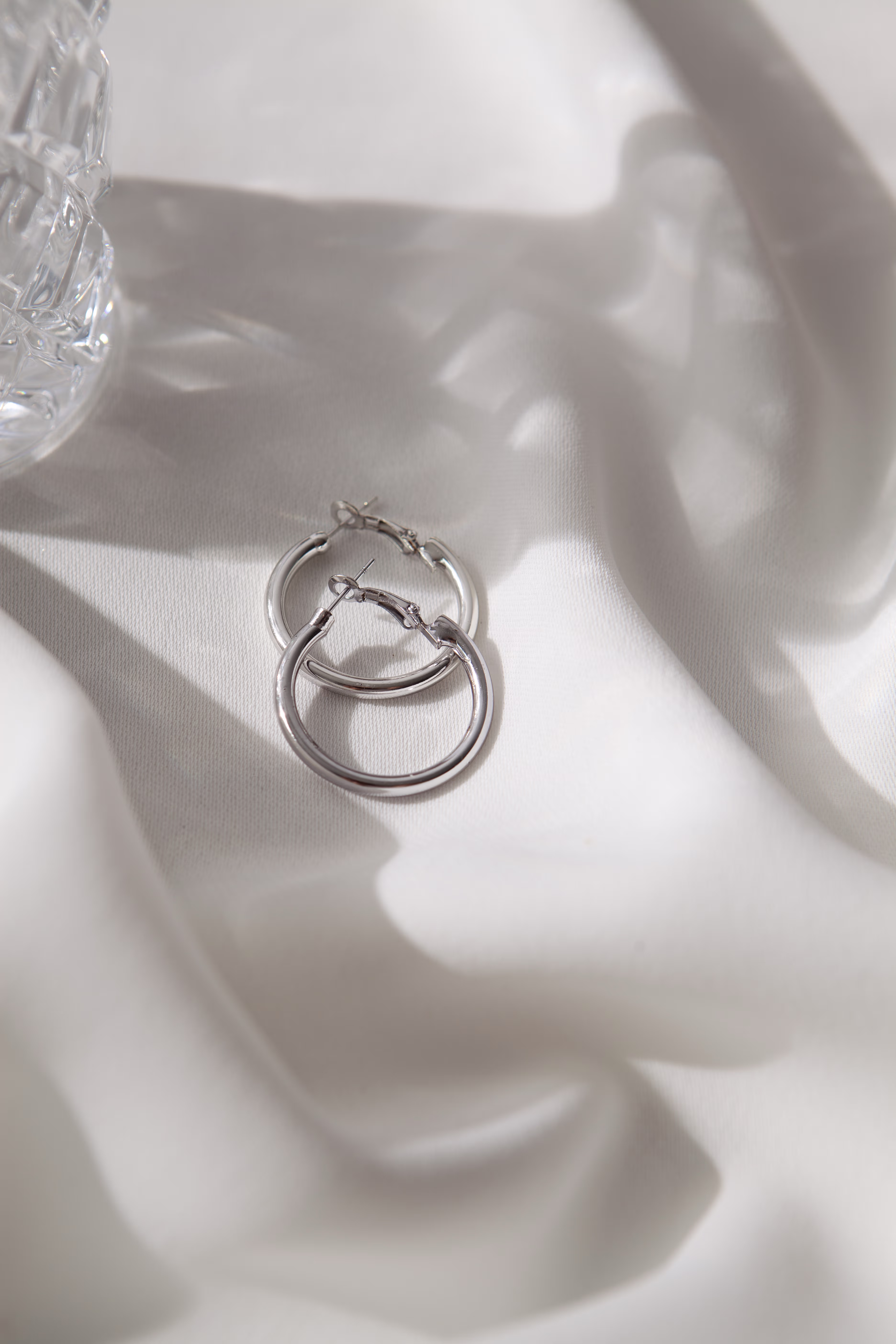 Radiant Diamond Stud Earrings
