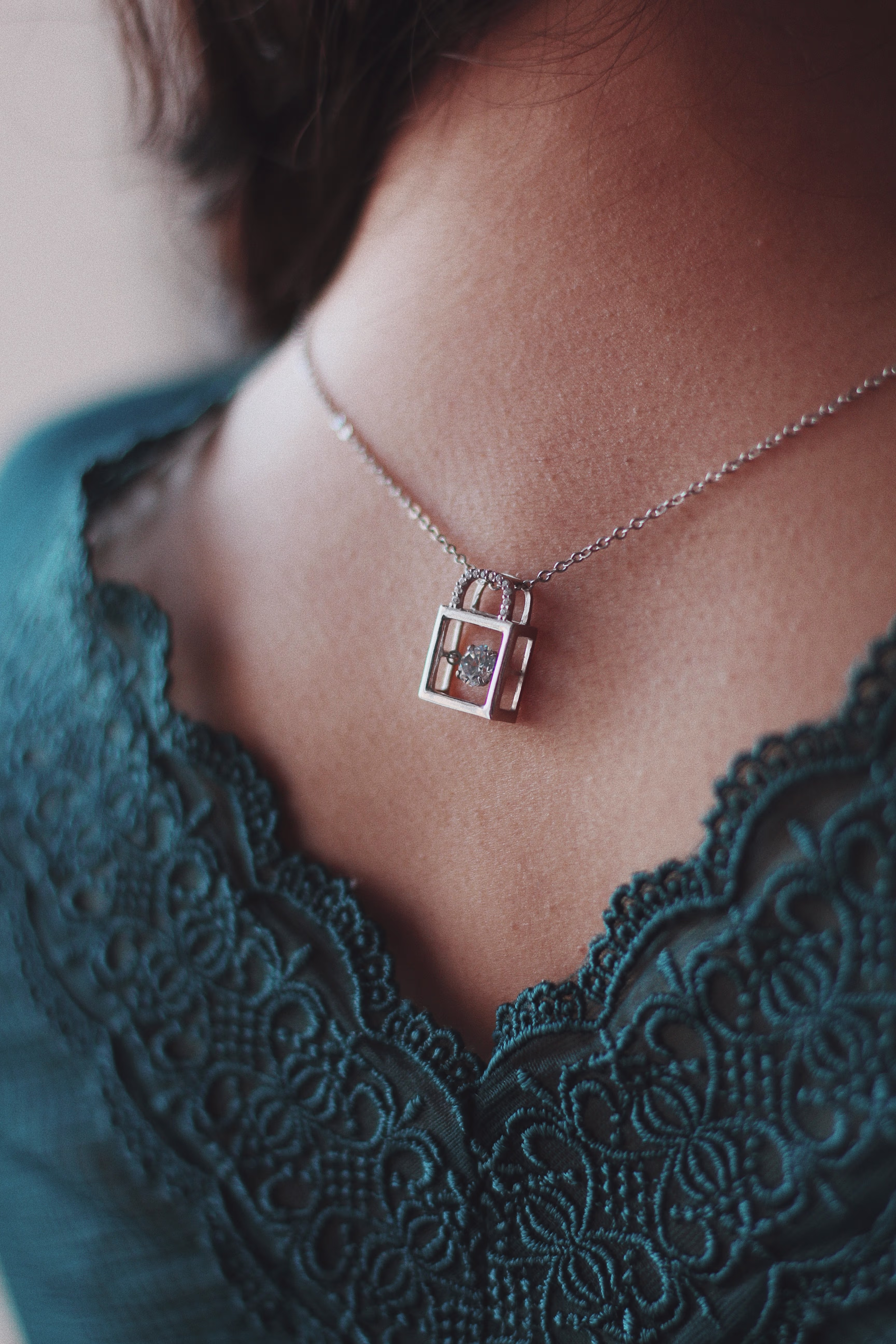 Elegant Diamond Pendant Necklace