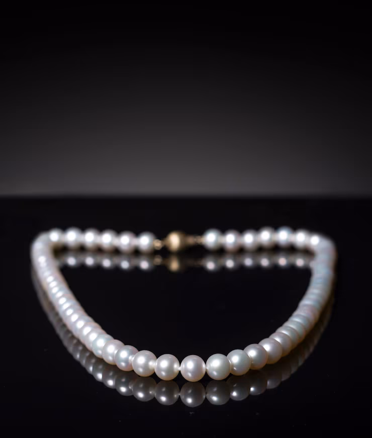 Graceful Ruby and Diamond Necklace